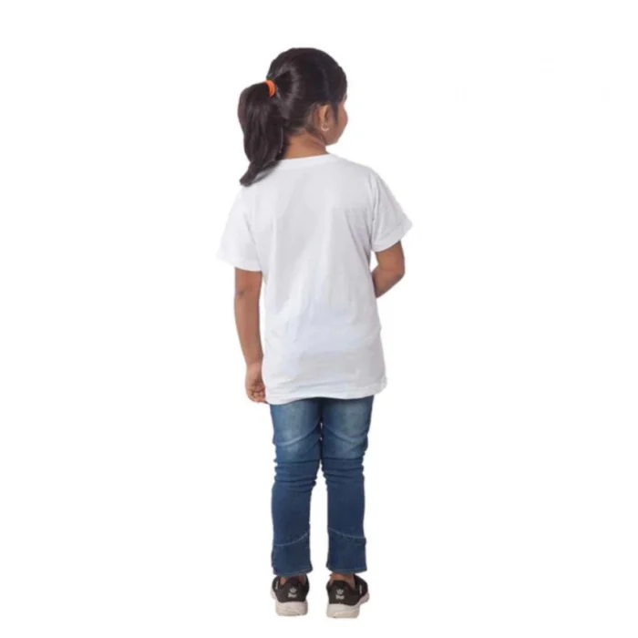 52321274741_564c346e43_o_d-1000x1000-1.webp Girls Cotton Drama Queen Half Sleeve TShirt (White) – view 2