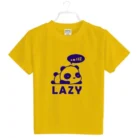 Boys Cotton Lazy Half Sleeve TShirt (Mustard) – view 2