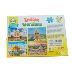 160_Pcs Set Indian Wonders Puzzle | Cardboard | Educational Toys| 3+ Years – view 2