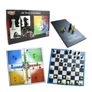 All Time Entertainer Chess&Ludo | Paper, Plastic Toys | Board Games | 5+ Years – view 2