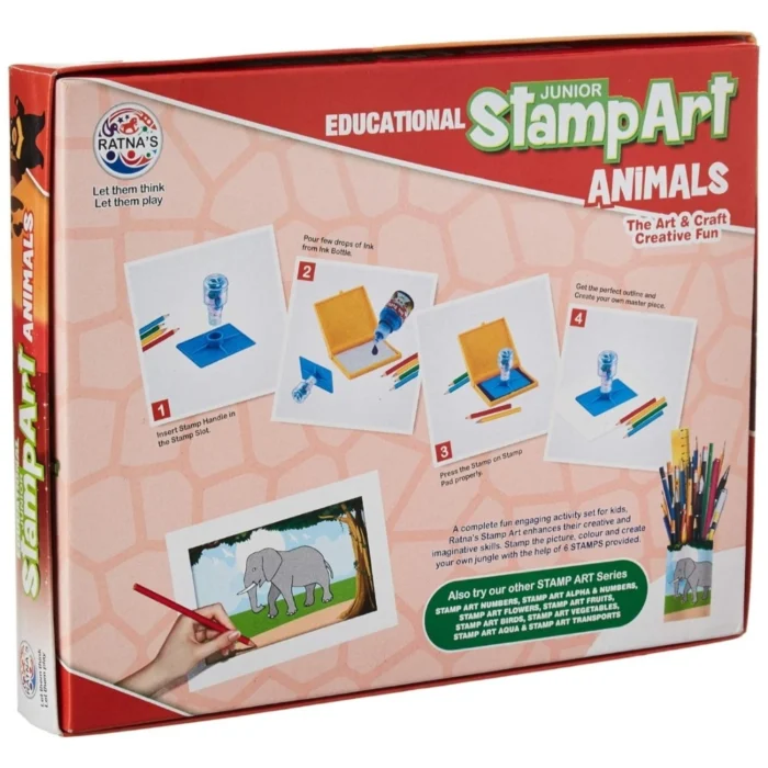 Stamp Art-Animal | Plastic | Educational Toys | 4+ Years – view 2