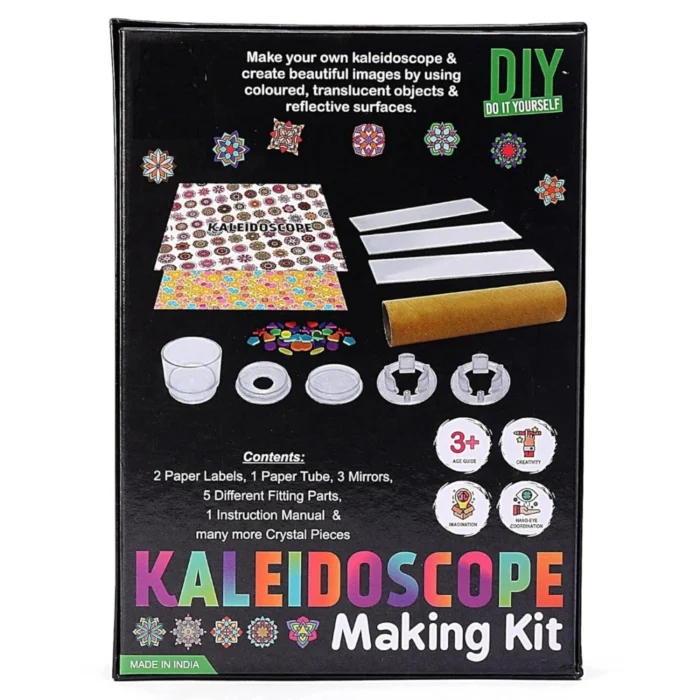 Kaleidoscope Making Kit| Cardboard | Creative Toys | 5+ Years – view 2
