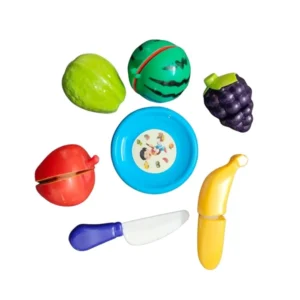 5_Pcs Set Cutting Fruits | Plastic | Toys| 1+ Years