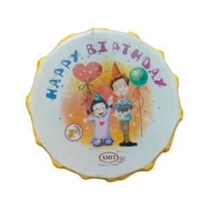 Happy BirthDay Theme Printed Musical Dhol | Plastic Toys| 6+ Months – view 2