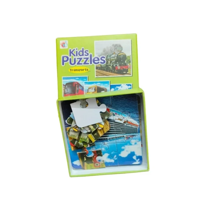 4_Pcs Set Transport Puzzle | Cardboard | Educational Toys| 3+ Years – view 3