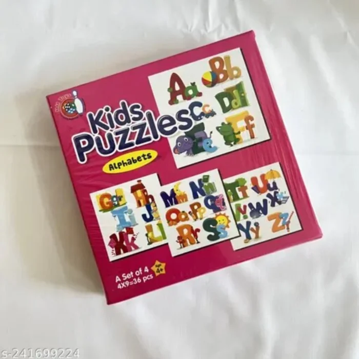 4_Pcs Set Alphapet Puzzle | Cardboard | Educational Toys | 4+ Years – view 2