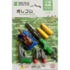 Pack Of_2 Military Design Pencil Erasers | Rubber | Stationery | 3+ Years – view 3