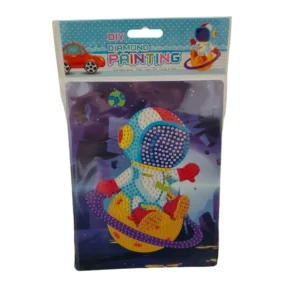 Pack Of_2 Diamond Painting Kit – Space Man | Cardboard | Stationery | 2+ Years