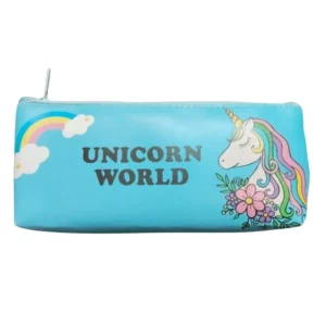 Pack Of_2 Pencil Poch – Unicorn World | Canvas | Stationery | 3+ Years