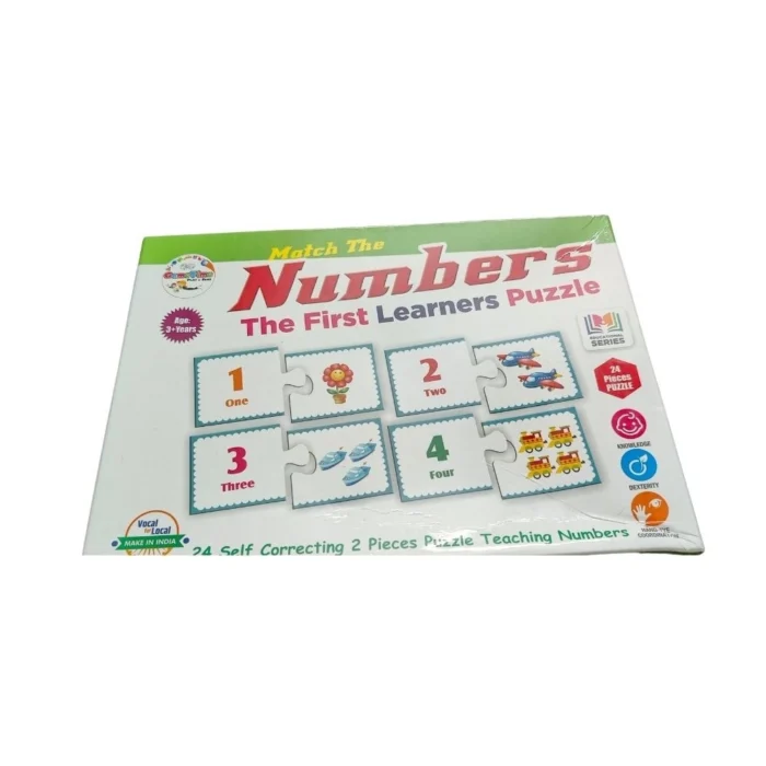 Number Puzzle | Cardboard | Educational Toys| 3+ Years – view 2
