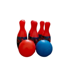 Spider Man Theme Bowling Set with two balls | Plastic | Toys| 1+ Years – view 2