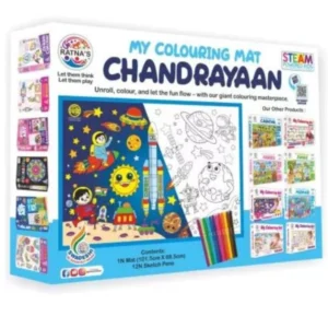 Chandrayaan Printed Colouring Mat | Canvas | Educational Toys | 3+ Years – view 2