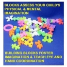 44_Pcs Set Imagination Puzzle Block Set | Plastic | Educational Toys | 3+ Years – view 3