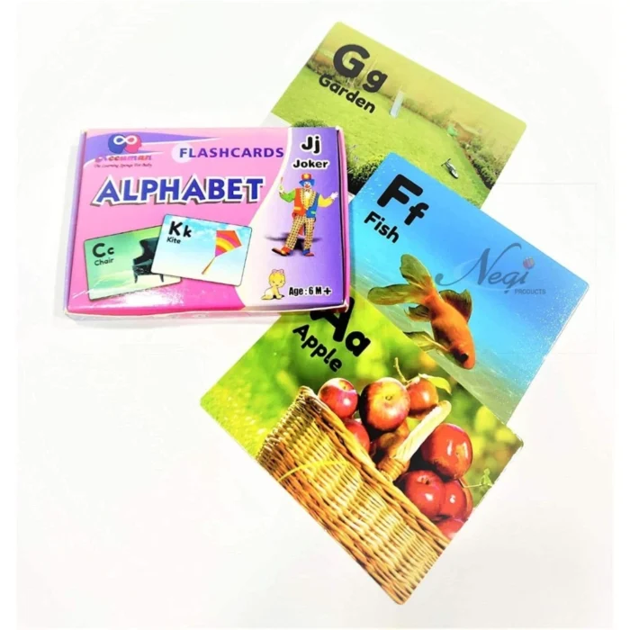 Flash Card-Alphabets | Plastic | Educational Toys | 6+ Months – view 3