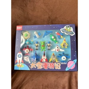 Eraser Set – Space Theme | Rubber | Stationery | 5+ Years – view 2