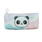 Pack Of_2 Panda Cartoon Printed Pencil Pouch | Canvas | Stationery | 3+ Years