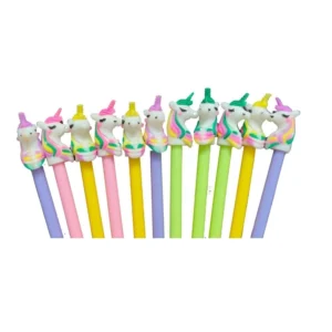 12_Pcs Set Unicorn Pencil | Plastic | Stationery | 3+ Years – view 2