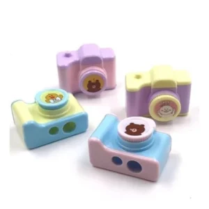 Pack Of_3 Camera Model Sharpener | Plastic | Stationery | 3+ Years – view 2