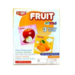 3_Pcs Set Fruit Puzzle | Cardboard | Educational Toys | 3+ Years – view 2