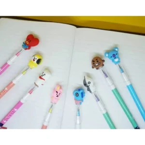 Pack Of_5 Bts Army Pencil Set | Rubber | Stationery | 3+ Years – view 2