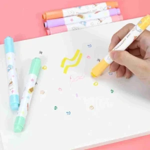 2-in-1 Stamper Marker Pen Set with Water Based Ink | Plastic | Stationery | 3+ Years – view 2