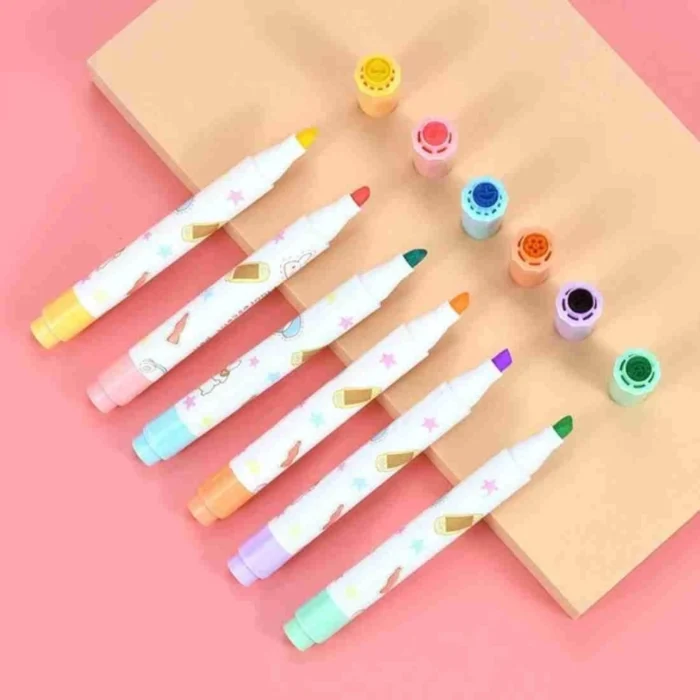 2-in-1 Stamper Marker Pen Set with Water Based Ink | Plastic | Stationery | 3+ Years – view 3