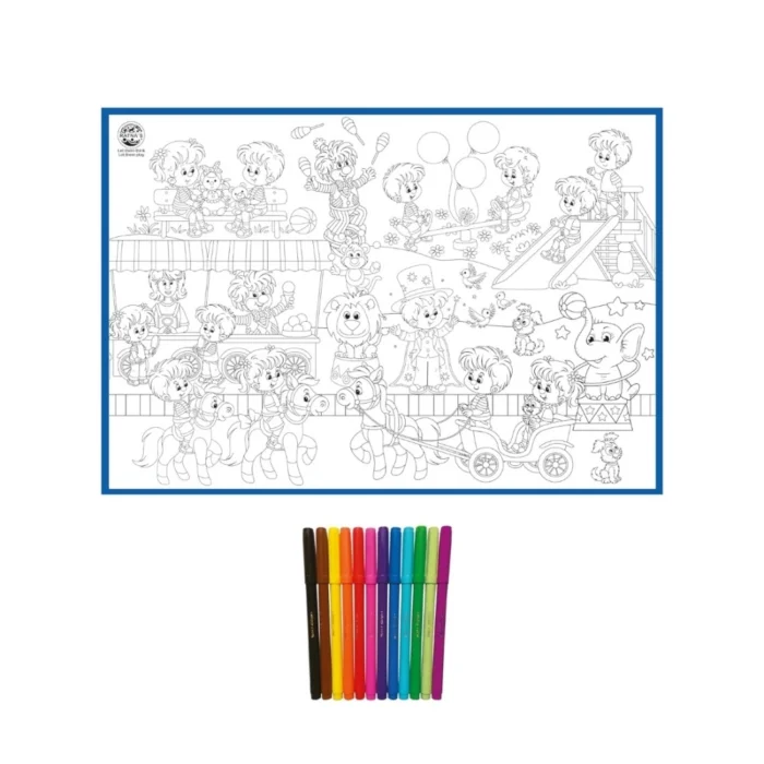 53860517455_79f5800c17_o_d-1000x1000-1.webp Carnival Printed Colouring Mat | Canvas | Educational Toys | 3+ Years – view 4