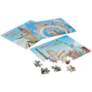 120_Pcs Jigsaw Puzzle Wonders of the world – view 2