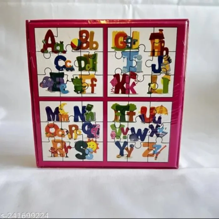 4_Pcs Set Alphapet Puzzle | Cardboard | Educational Toys | 4+ Years – view 4
