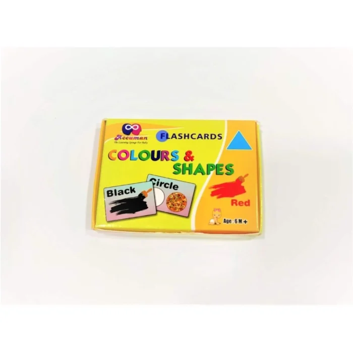 Flash Card-Colour N Shapes | Plastic | Educational Toys | 6+ Months – view 2