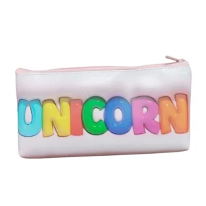 Unicorn Pencil Pouch | Canvas | Stationery | 3+ Years – view 2