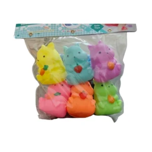 Baby Bear Mixed Chu Chu Toys | Rubber | Toys| 6+ Months