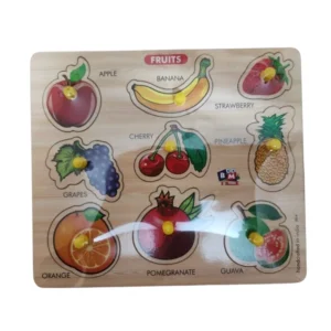 Wooden Puzzle – Fruits | Wood | Educational Toys | 3+ Years