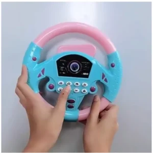 Plastic Steering Wheel Driving Controller Toy (Multicolor) – view 2