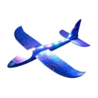 Plastic 3D Throw Foam Plane Aeroplane Gliders, Flying Aircraft Pack Of 1 (Multicolor )