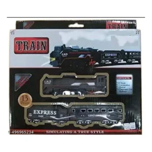 Plastic Amazing Musical Classic Toy Train 13Pcs Toy Set (Multicolor) – view 2