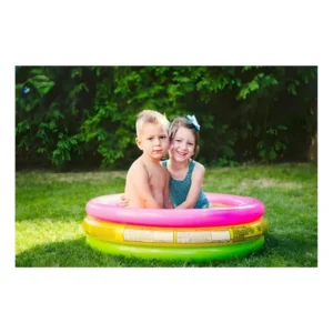 Plastic Bath Tub With Pump 3 Ft Round For Kids (Multicolor ) – view 2
