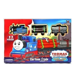 Plastic Thomas Express Train 11Pcs Toy Set With Tracks (Multicolor) – view 2
