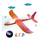 Plastic 3D Throw Foam Plane Aeroplane Gliders, Flying Aircraft Pack Of 1 (Multicolor ) – view 3