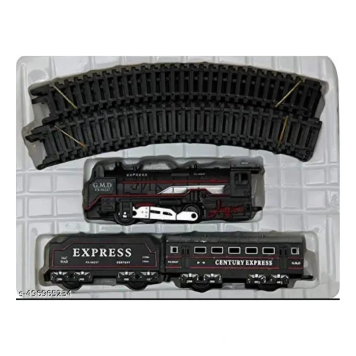Plastic Amazing Musical Classic Toy Train 13Pcs Toy Set (Multicolor) – view 3