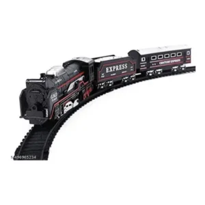 Plastic Amazing Musical Classic Toy Train 13Pcs Toy Set (Multicolor)