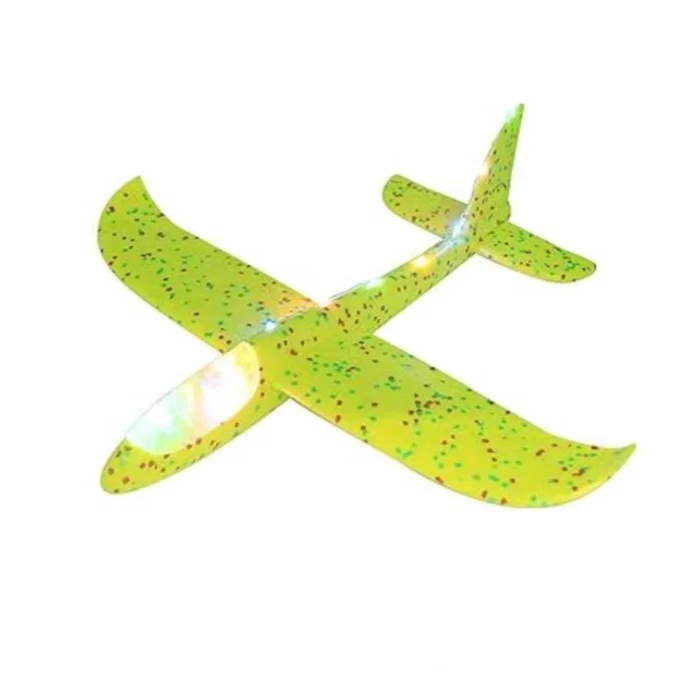 Plastic 3D Throw Foam Plane Aeroplane Gliders, Flying Aircraft Pack Of 1 (Multicolor ) – view 2