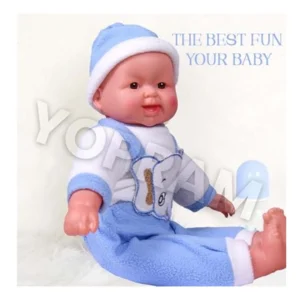 Plastic Happy Baby Laughing Musical Boy Doll With Touch Sensors – Sound Ideal Gift For Kids (Multicolor ) – view 2
