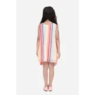 Girl’s Chiffon Ruffled Sleeveless Dress (Multicolor) – view 4