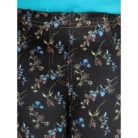 Girl’s Cotton Lycra Floral Elasticated Jeggings (Multicolor) – view 4