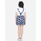 Girl’s Rayon Polka Sleeveless Jumpsuit (Blue-Pink) – view 4